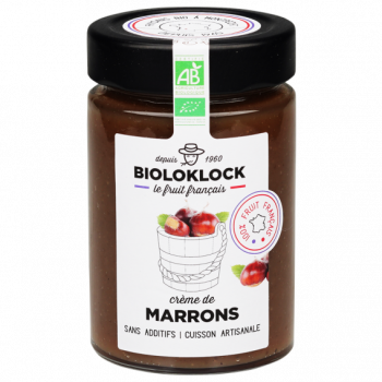 BIOLO'KLOCK - Crème de marrons