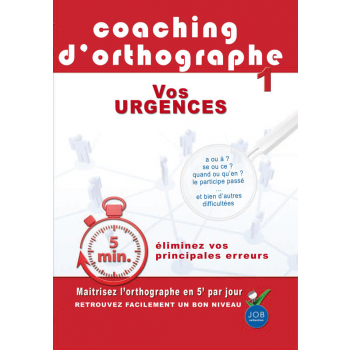 Coaching d orthographes : urgences - DVD