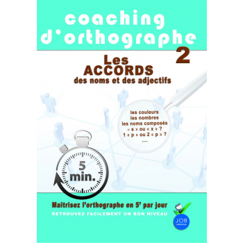 Coaching d orthographes : les accords - DVD