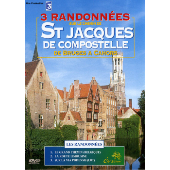 Compostelle (bruges-cahors)  DVD randonnees