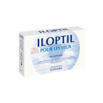 Iloptil Vision - Défendez votre capital vision - 40 capsules
