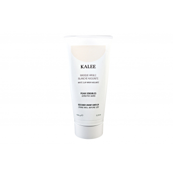 Masque argile blanche kaolinite anti-rides resserre les pores