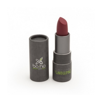Rouge à lèvres bio mat couvrant 103 Groseille - Boho Green Make-up