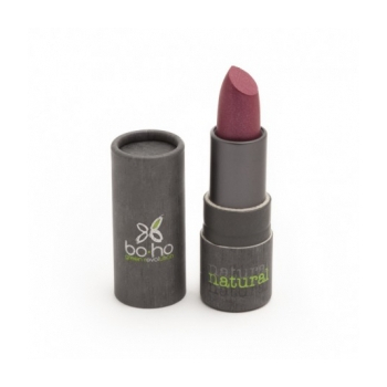 Rouge à lèvres bio nacré couvrant 204 Orchidée - Boho Green Make-up