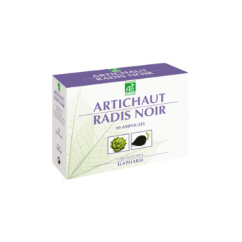 Artichaut Radis noir BIO - Détox-Draineur - 10 ampoules