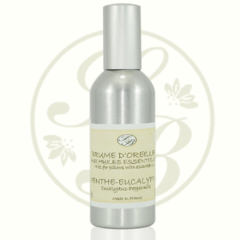 Brume d'Oreiller - Menthe-Eucalyptus - 100 ml - Savonnerie de Bormes