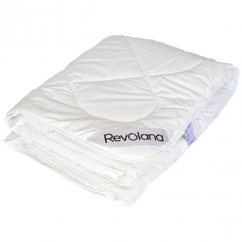 Couette Hajla 140x200cm, coton bio, percale 94 fils/cm2, laine 400g/m2