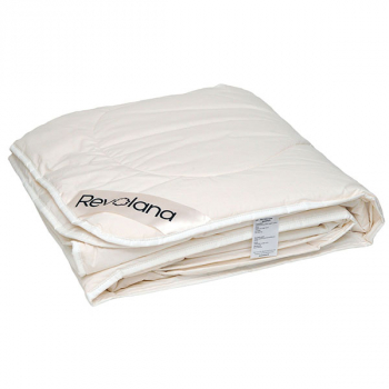 Couette Ninaja 200x200cm, coton bio, percale 94 fils/cm2, laine 200g/m2