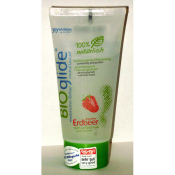 Gel Lubrifiant Bioglide Arome Fraise