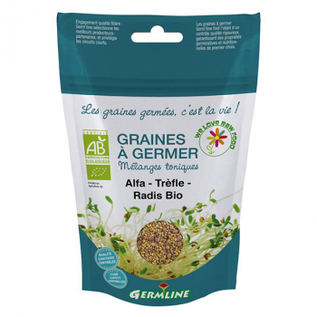 Germline Graines à germer Alfalfa - Trèfle - Radis