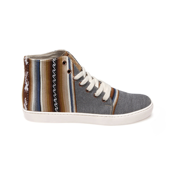 Sneakers unisex Ampato Alto Gris