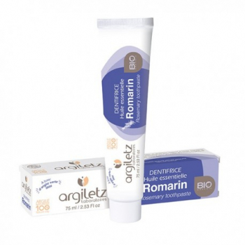 ARGILETZ - Dentifrice Bio Romarin – 75 ml