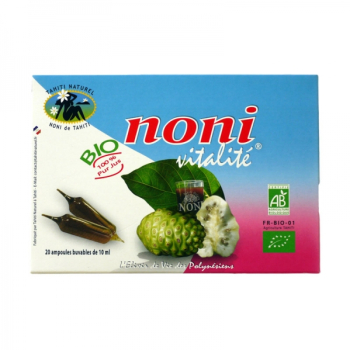 Jus de noni bio en ampoules