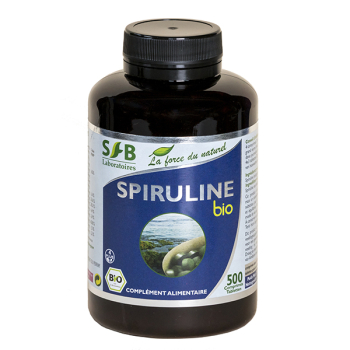 Laboratoires SFB - Spiruline Biologique - 500 Comp.