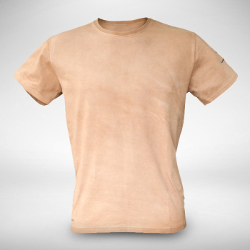 T-Shirt Coton Homme Marron