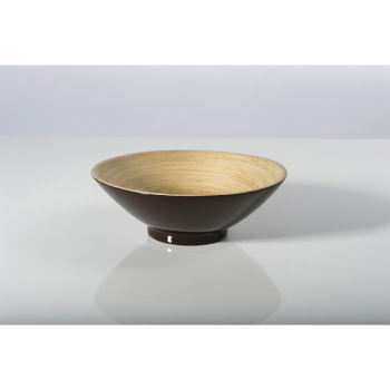 BIBOL - Coupelle Avec Pied En Bambou Laqué - TIK Cacao
