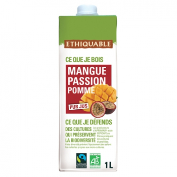 ETHIQUABLE - Pur Jus Mangue Passion Pomme