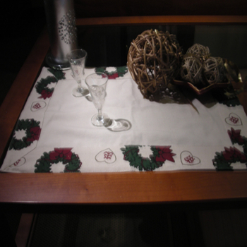 Sets de Table x 4 ( 33x48 cm )- coton bio- Imprimé Noël