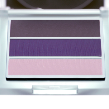 Fard à paupière trio N°2 Aubergine  Santé Naturkosmetics