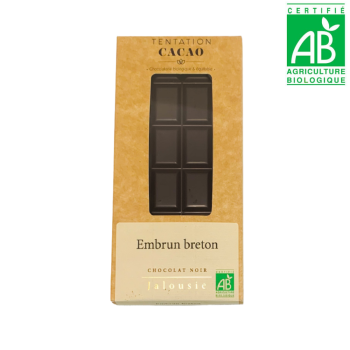 Chocolat noir Embrun breton - BIO - 100g