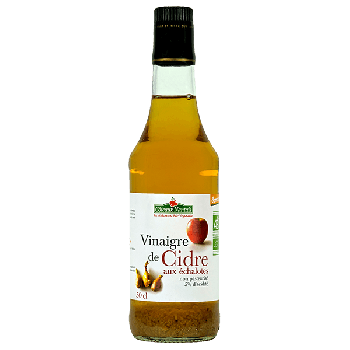 Vinaigre de cidre échalotes 50 cl 
