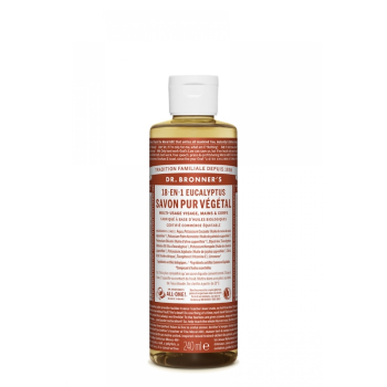 18-en-1 Savon Liquide Eucalyptus 240ml - Dr Bronner's