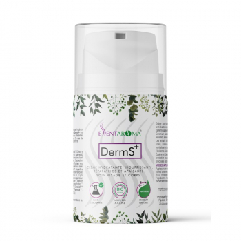 Crème 100% naturelle DermS+ BIO 100ml - régénérante et appaisante
