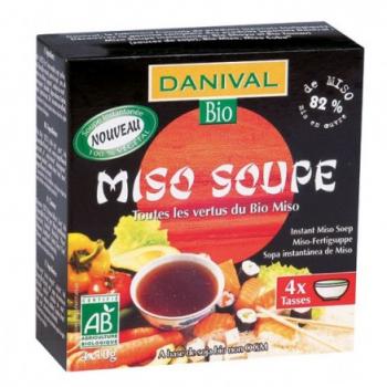 DANIVAL - miso soupe 4 x 10g