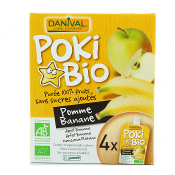 DANIVAL - poki pomme-banane 4x90g