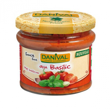 DANIVAL - sauce tomate basilic 210g