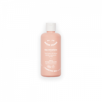Eau Micellaire 100% Naturelle  AVOIR 20 ANS - Flacon 250 ml