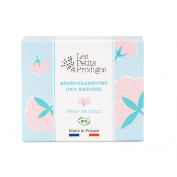 Après-shampoing solide fleur de coton 