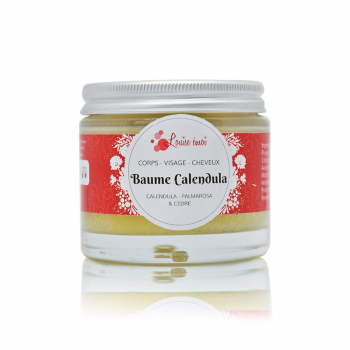 Baume Calendula - Karité, Calendula & aux huiles essentielles bio - 50 ml - Louise Emoi
