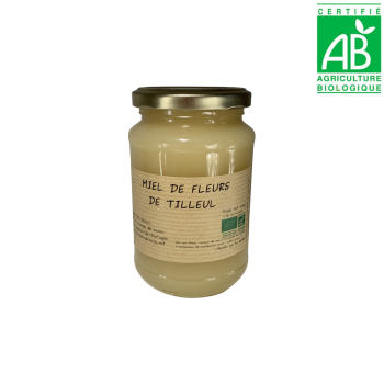 Miel de fleurs de Tilleul - BIO - 500g