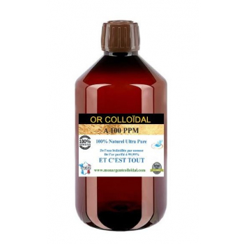 Or-colloïdal A 100 ppm 500 Mil