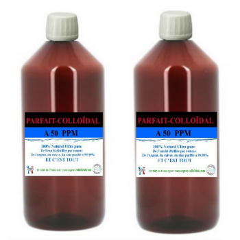 Parfait Colloïdal à 50 PPM 2 Litres