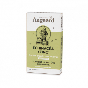 Propolentum Echinacea Zinc - 30 Pastilles - Aagaard Propolis