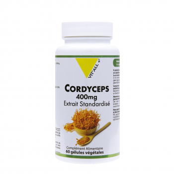 Cordyceps 400mg - 60 Gélules - Vit'All+