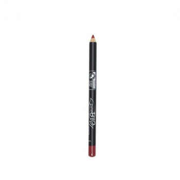 Crayon à lèvres fin- PuroBio Cosmetics 09- Rouge Pompéi