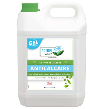 Action verte gel nettoyant anti-calcaire Ecocert - 5L