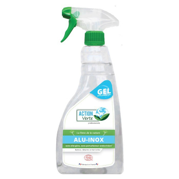 Action verte gel nettoyant alu-inox Ecocert - 750ML