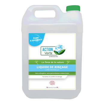 Action verte liquide de rinçage Ecocert - 5L