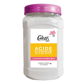 Gloss acide citrique poudre - 800g