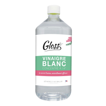 Gloss vinaigre blanc 14° eucalyptus - 1L