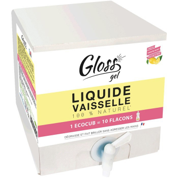 Gloss ECOCUB liquide vaisselle naturel citron - 10L
