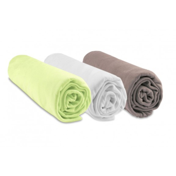 Lot de 3 Draps housse Viscose Bambou - 60x120 cm