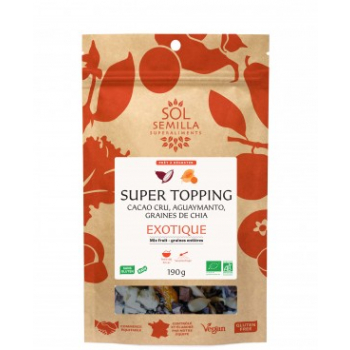 Super Topping Exotique Cacao Aguaymanto - 190g