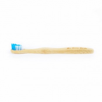 Brosse à dents en bambou bleu - Enfant 