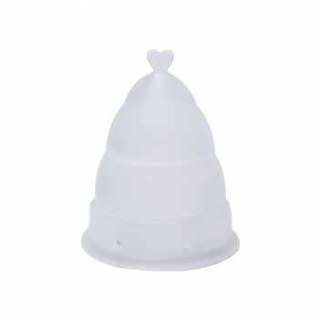 Cup menstruelle Pliable Petite taille - Transparente - La Week'Up             