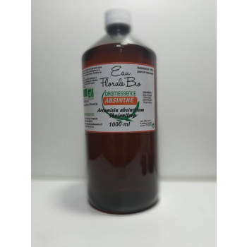 Hydrolat (ou eau florale)  d absinthe bio AB DROMESSENCE 1 Litre 
